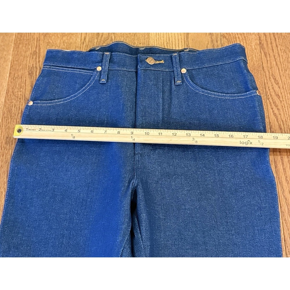 NWT Wrangler 936 Cowboy Cut Slim Fit Western Denim Jeans 33x32 100% Cotton - Picture 6 of 8